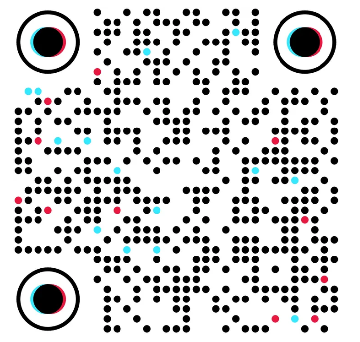 TikTok — Scan to contact or follow