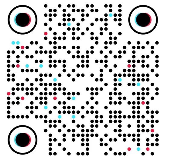 TikTok — Scan to contact or follow